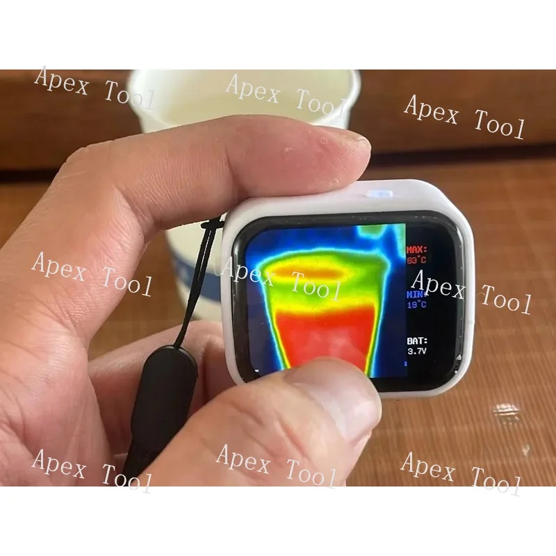 Underfloor Heating Thermal Detector - 320 x 240 touchscreen, compacte thermische