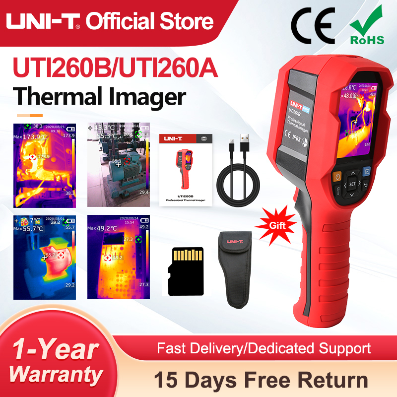 Nf 521 Thermal Imaging Camera - UNI-T UTI260B UTI260A Warmtebeeldcamera 256X192 Pixels