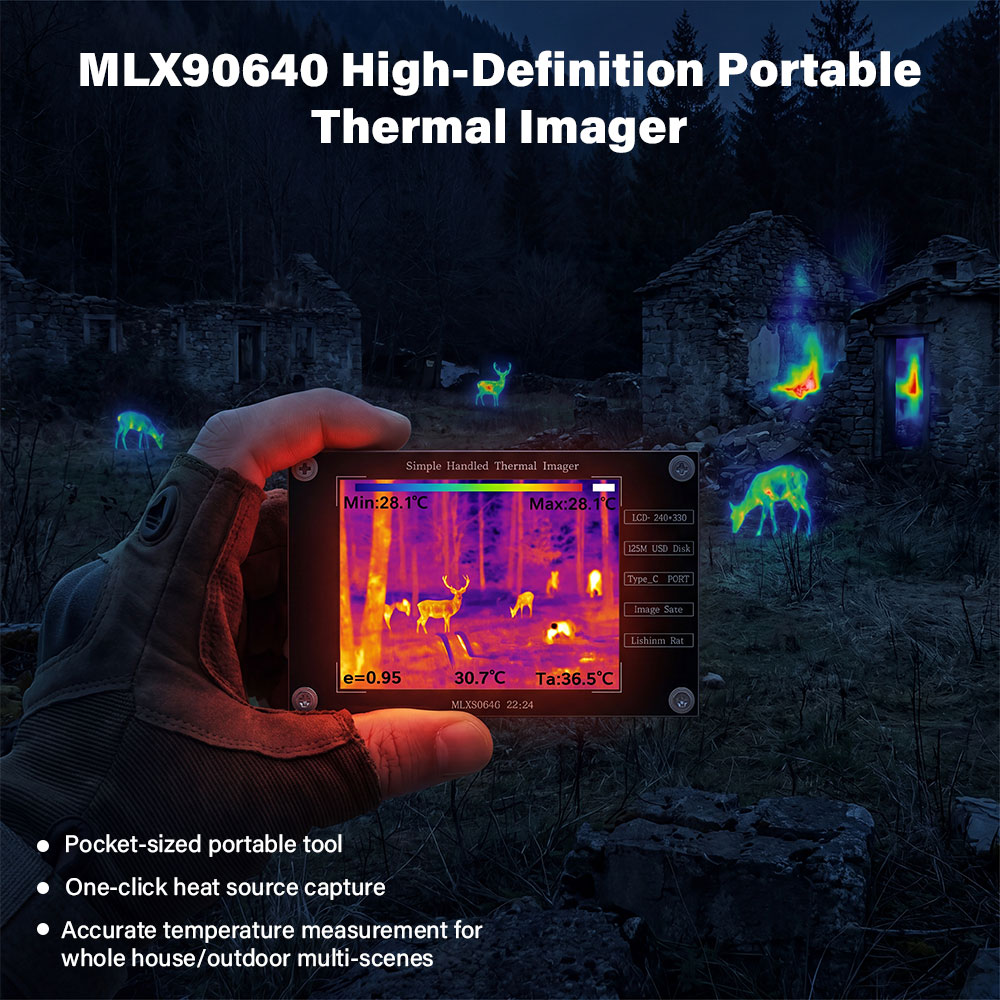 Nf 521 Thermal Imaging Camera - Draagbare infraroodcamera -40 ℃ ~300 ℃