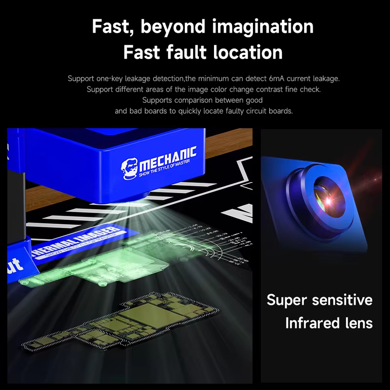 Mechanic iScout 3D Thermische  - Thermal Imager Pcb Repair recensie en prijs