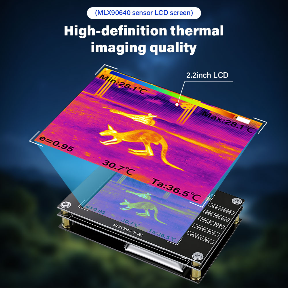 Draagbare infraroodcamera -40  - Nf 521 Thermal Imaging Camera recensie en prijs